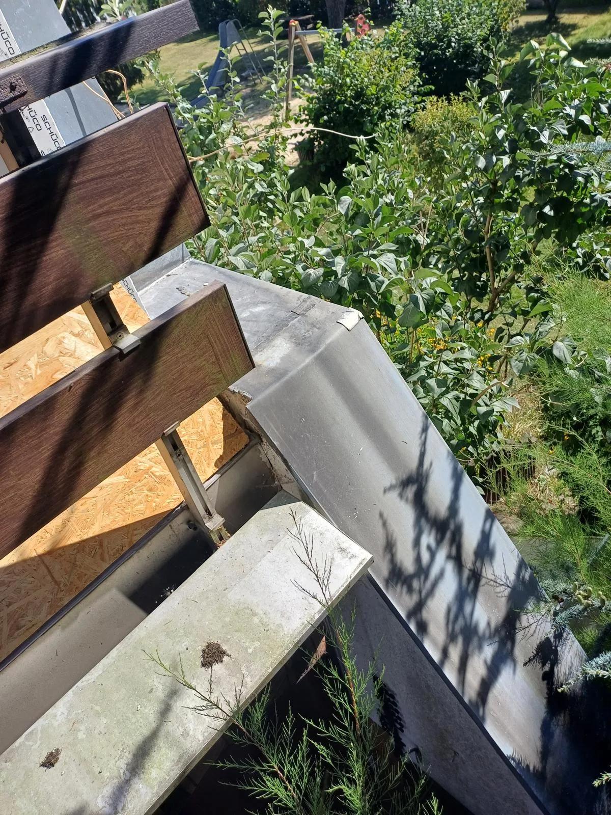 Zinkanschlüsse an Terrassentüren in Heiligensee