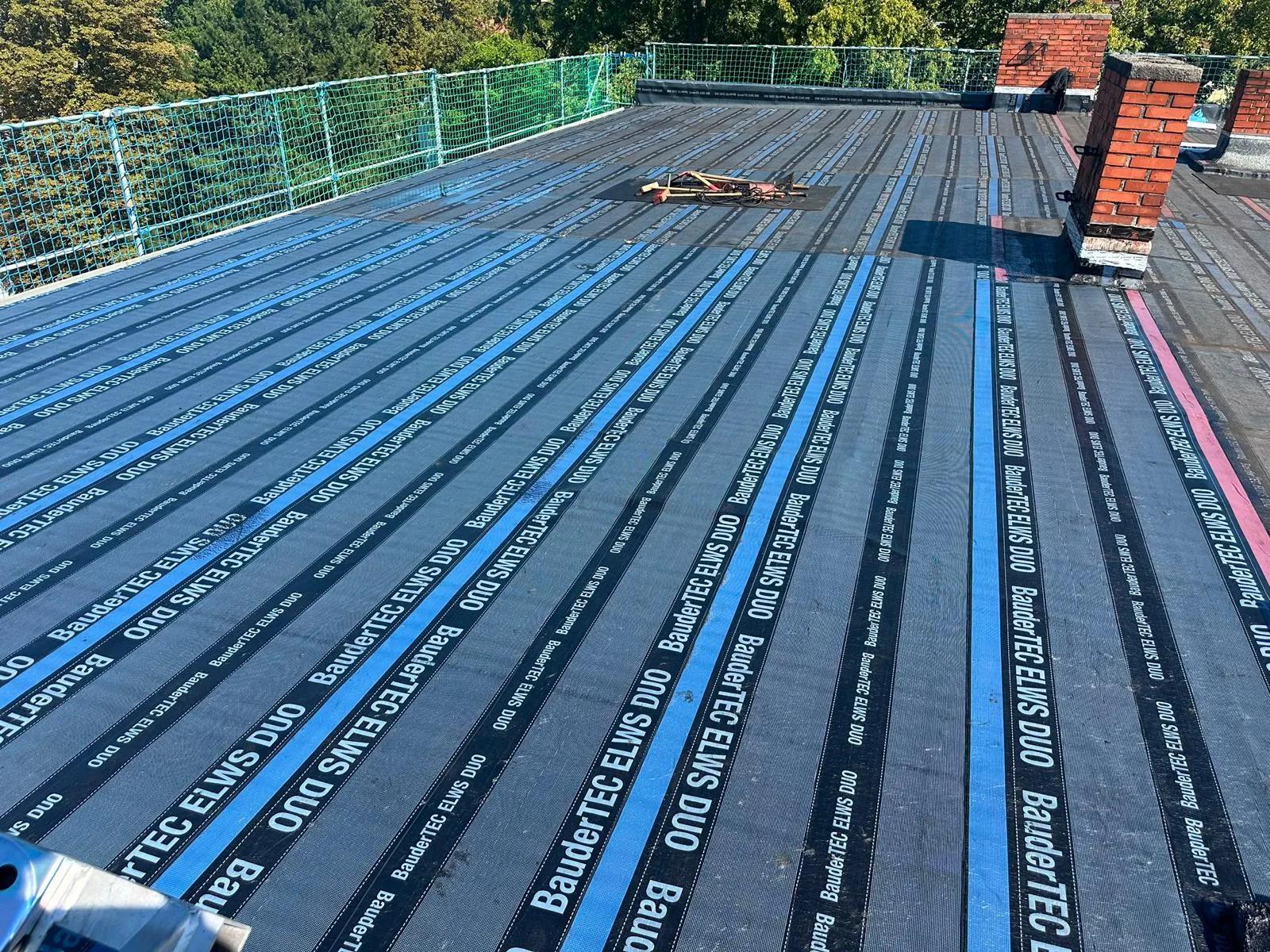 Flachdach-Instandsetzung in Westend